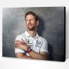 Racer Romain Grosjean Paint By Number