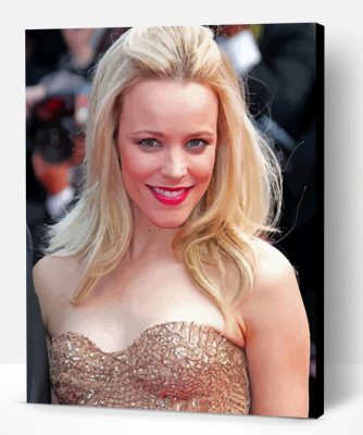 Rachel McAdams Actress Paint By Numbers