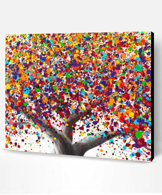 Rainbow Soul Tree Paint By Numbers