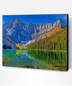 Rawson Lake Alberta Paint By Number