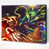 Rayquaza And Groudon And Kyogre Paint By Numbers