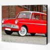 Red Ford Anglia Paint By Numbers