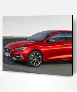 Red Seat Leon Paint By Number