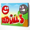 Red Ball 3 Game Paint By Numbers