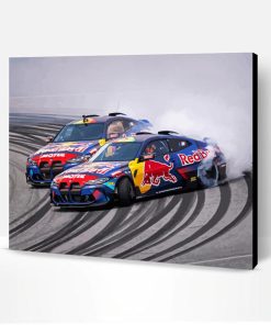 Red Bull BMW M4 Cars Paint By Numbers
