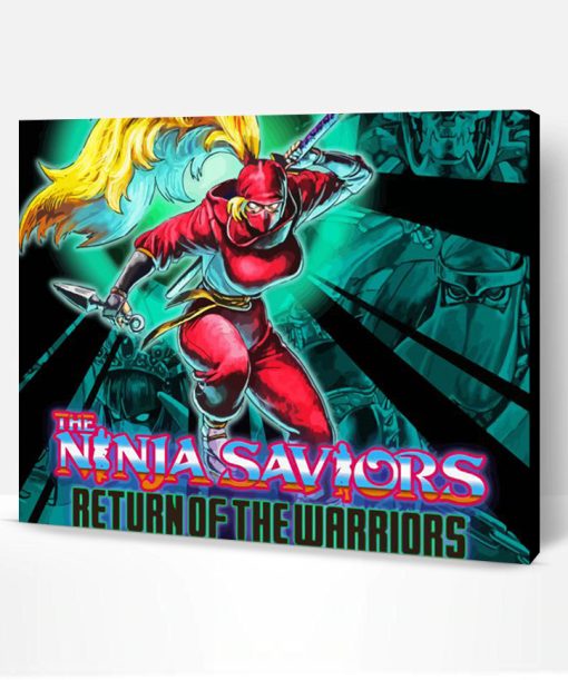 Return Of The Warriors Poster Paint By Number