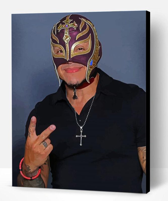 Rey Mysterio Paint By Number
