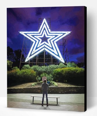 Roanoke Star Paint By Numbers