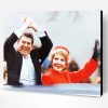 Ronald Reagan And His Wife Nancy Paint By Number