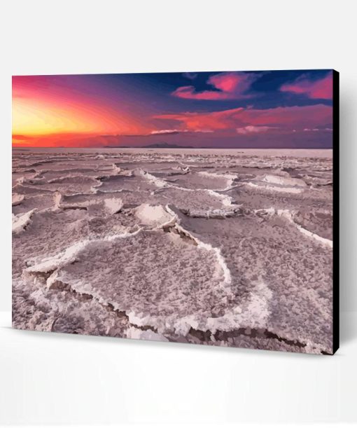 Salar De Uyuni Sunset Paint By Number