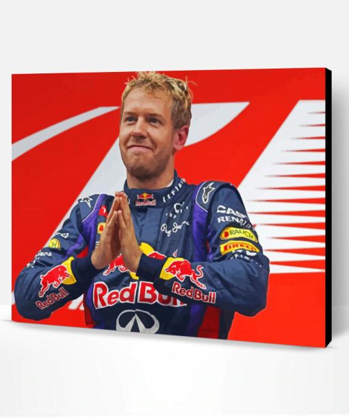 Sebastian Vettel Paint By Numbers