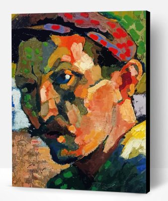 Self Portrait With A Cap By Andre Derain Paint By Number