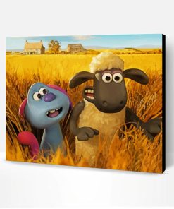 Shaun The Sheep Characters Paint By Number