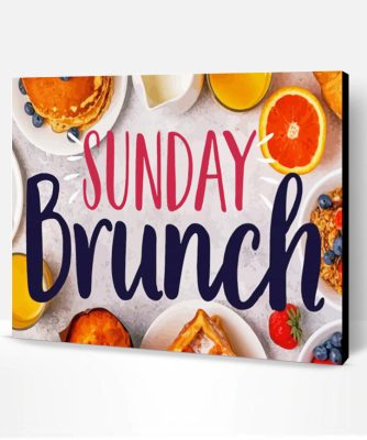 Sill Sunday Brunch Paint By Numbers