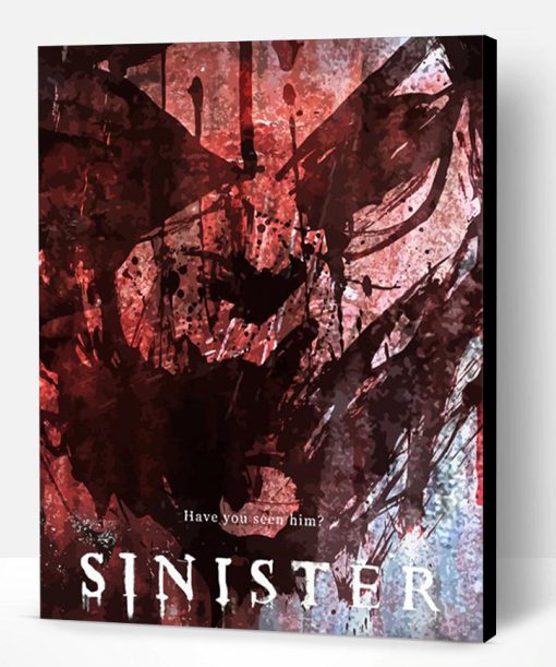 Sinister Movie Poster Paint By Number