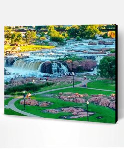 Sioux Falls Park Paint By Number