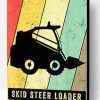 Skid Loader Art Paint By Number