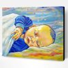Sleeping Baby Boy Paint By Number