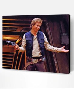 Smuggler Hans Solo Paint By Numbers