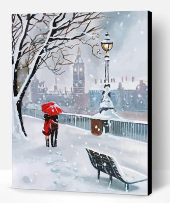 Snow Date Paint By Number