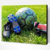Soccer Equipment Paint By Numbers