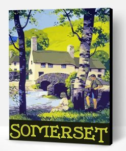 Somerset Poster Paint By Numbers