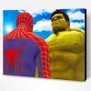 Spider Man Hulk Paint By Number