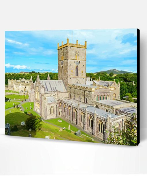 St Davids Cathedral Paint By Number