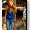 Stefanie Scott From Caught Movie Paint By Numbers