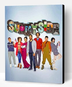 Sunnyside Characters Poster Paint By Number