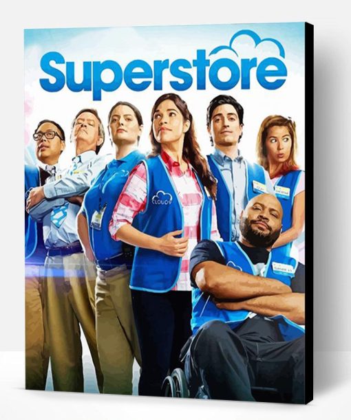 Superstore Poster Paint By Number