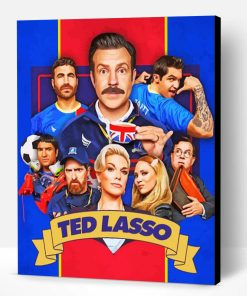 Ted Lasso Serie Poster Paint By Number