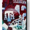 Texas A M Aggies Football Helmet Art Paint By Numbers