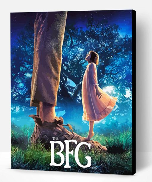 The BFG Poster Paint By Number