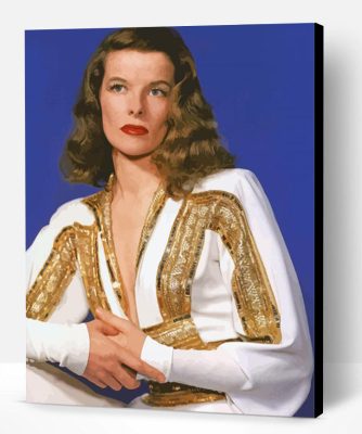 The Beautiful Katharine Hepburn Paint By Number