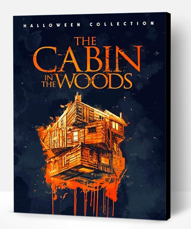 The Cabin In The Woods Poster Paint By Number