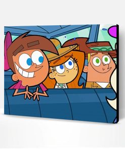 The Fairly OddParents Characters Paint By Number