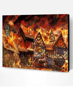The Great Fire Of London Paint By Number