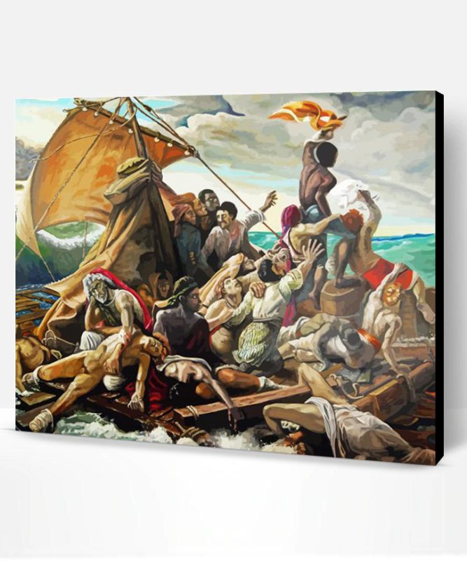 The Raft Of The Medusa Paint By Number