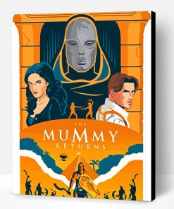The Mummy Returns Poster Paint By Number