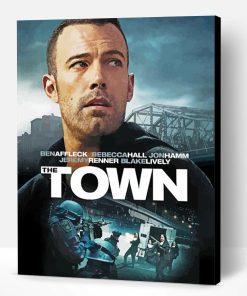 The Town Movie Poster Paint By Number