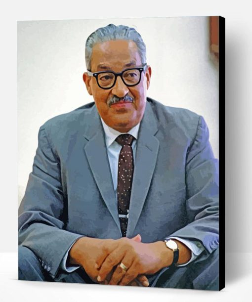 Thurgood Marshall Paint By Number