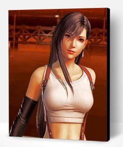 Tifa Lockhart Paint By Number