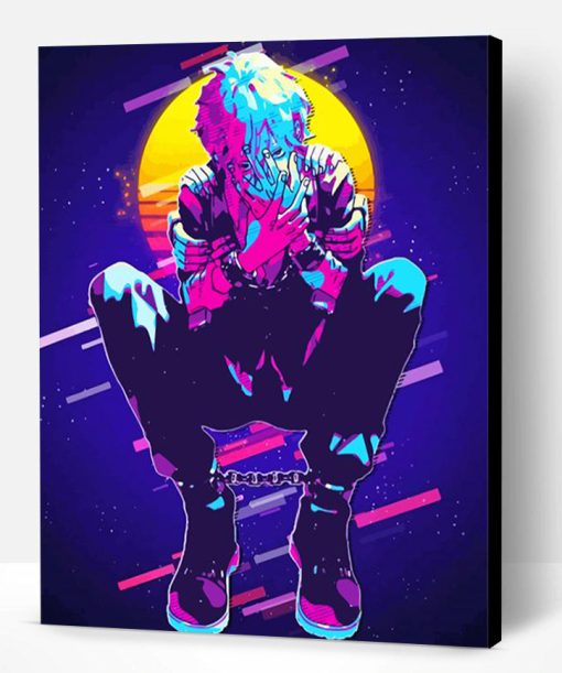 Tomura Shigaraki Pop Art Paint By Number