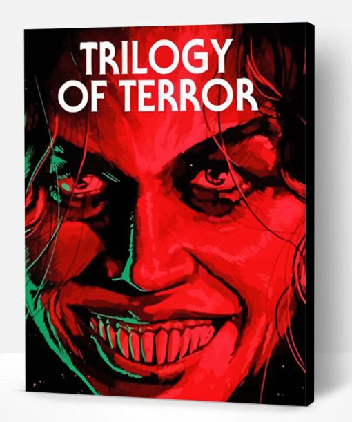 Trilogy Of Terror Poster Paint By Number