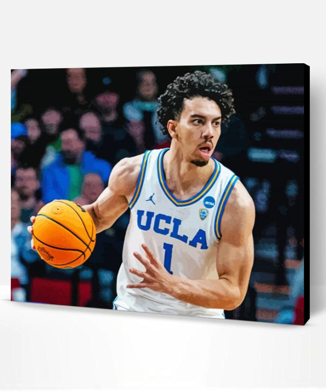 UCLA Bruins Basketballer Paint By Numbers