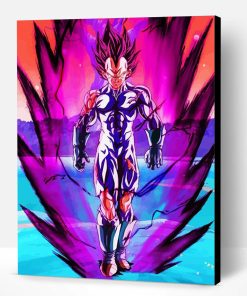 Ultra Ego Vegeta Dragon Ball Paint By Number