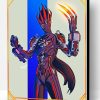Valkyr Warframe Game Character Paint By Number