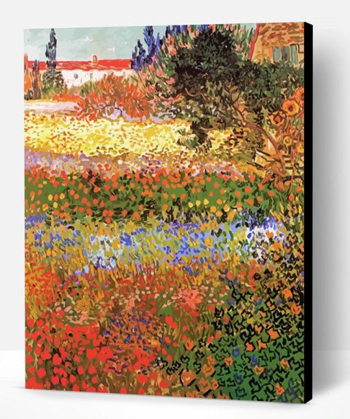 Van Gogh Flowering Garden Paint By Number