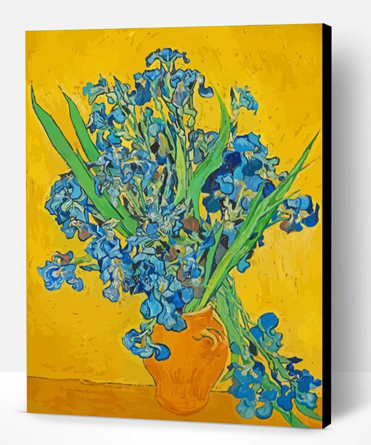 Van Gogh Iris Art Paint By Numbers - Paint By Numbers PRO
